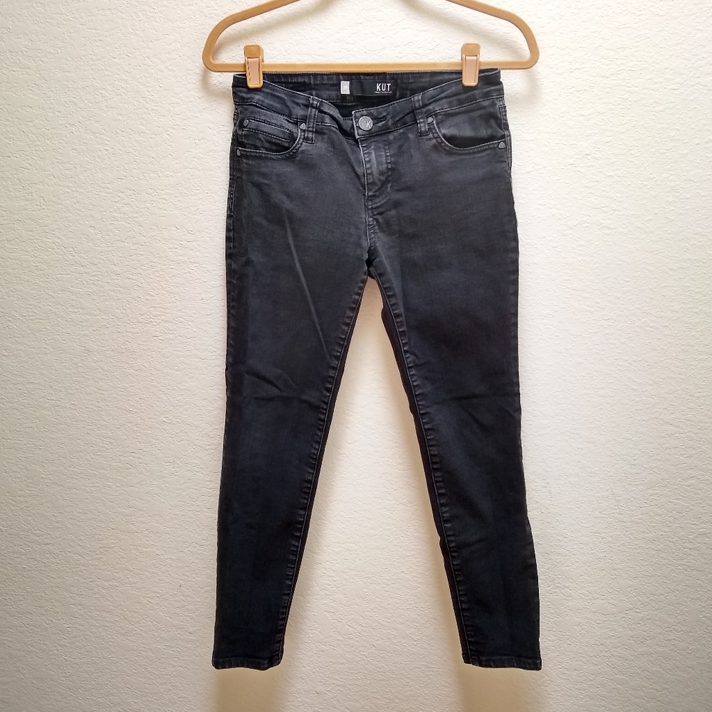 Kut from the Kloth Diana Black Skinny Jeans